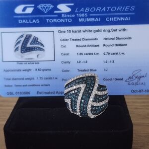 10kt Diamond Cocktail Ring